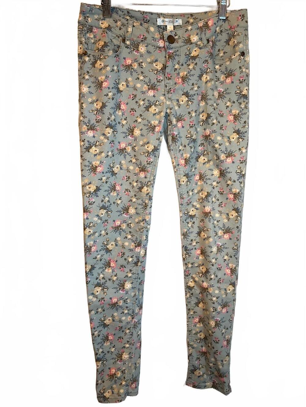 Cottage Floral Jeans 7/27